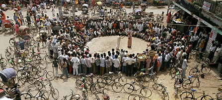 Theatre of the Oppressed is a beautiful dialogical art where the audience becomes drama and enter the play themselves, rather than sitting as spectators. 