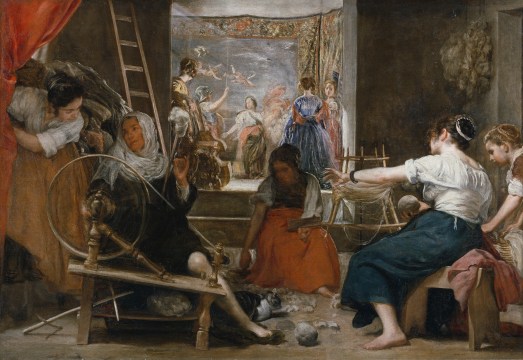 Las Hilanderas (1657) by Diego Velazquez